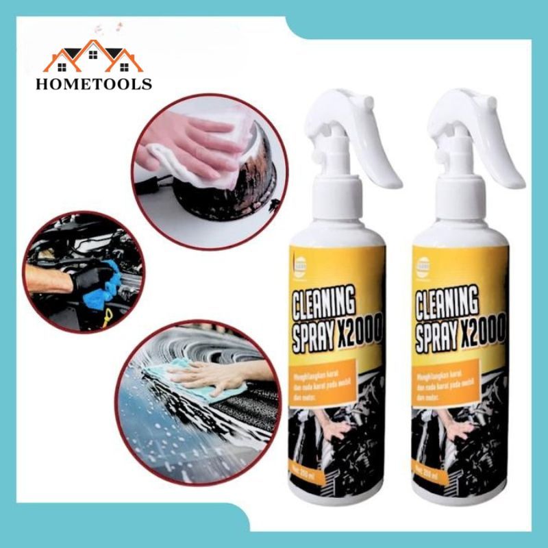 Cleaning Spray X2000 – Pembersih Karat & Minyak 250ml