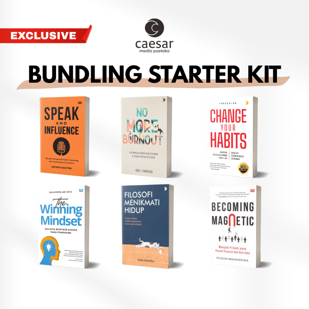 [DAPAT 2 BUKU] Self-Help Starter Kit - Awal Perjalanan Versi Terbaik Dirimu