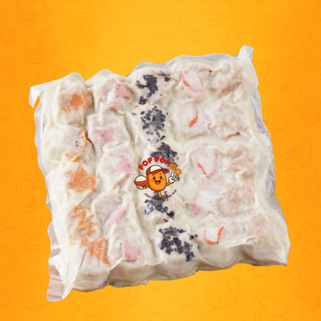 

Dimsum Ayam Reguler – Aneka Topping 25 Pcs Frozen - Poppopgo