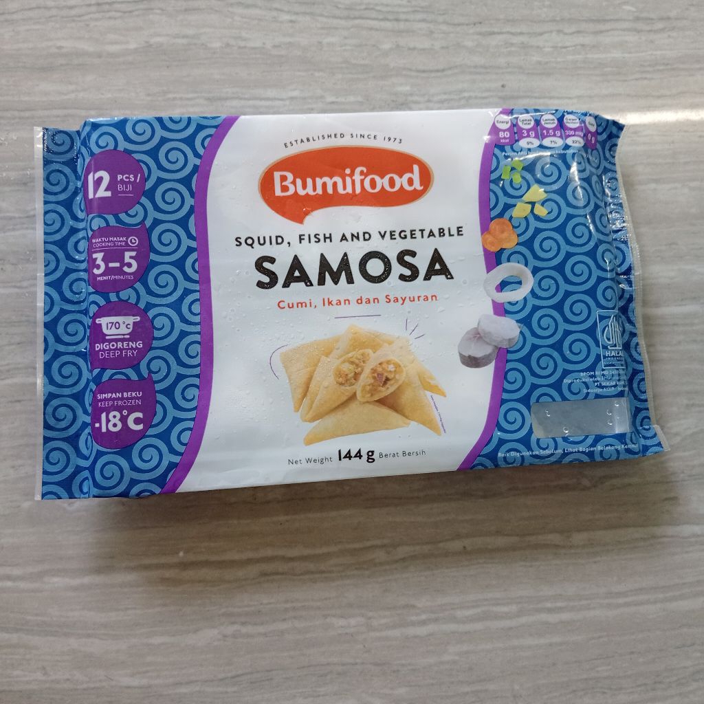

BUMIFOOD Samosa 144g