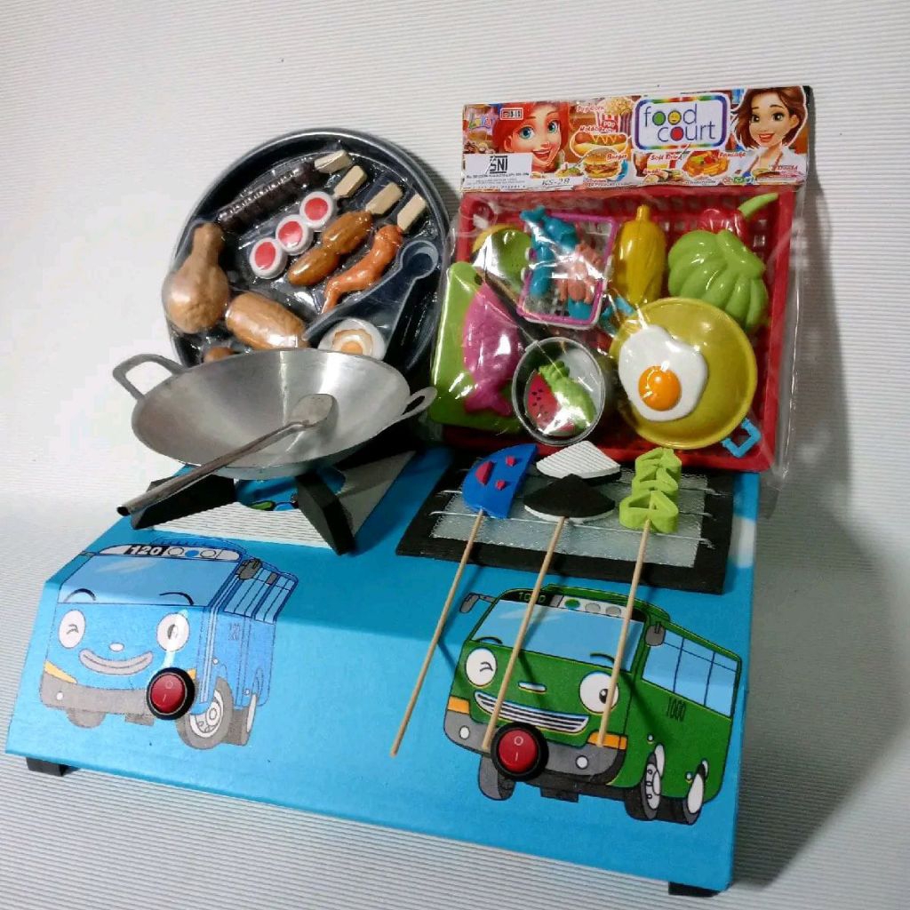 Mainan Komporan + Bakaran FREE SATEAN