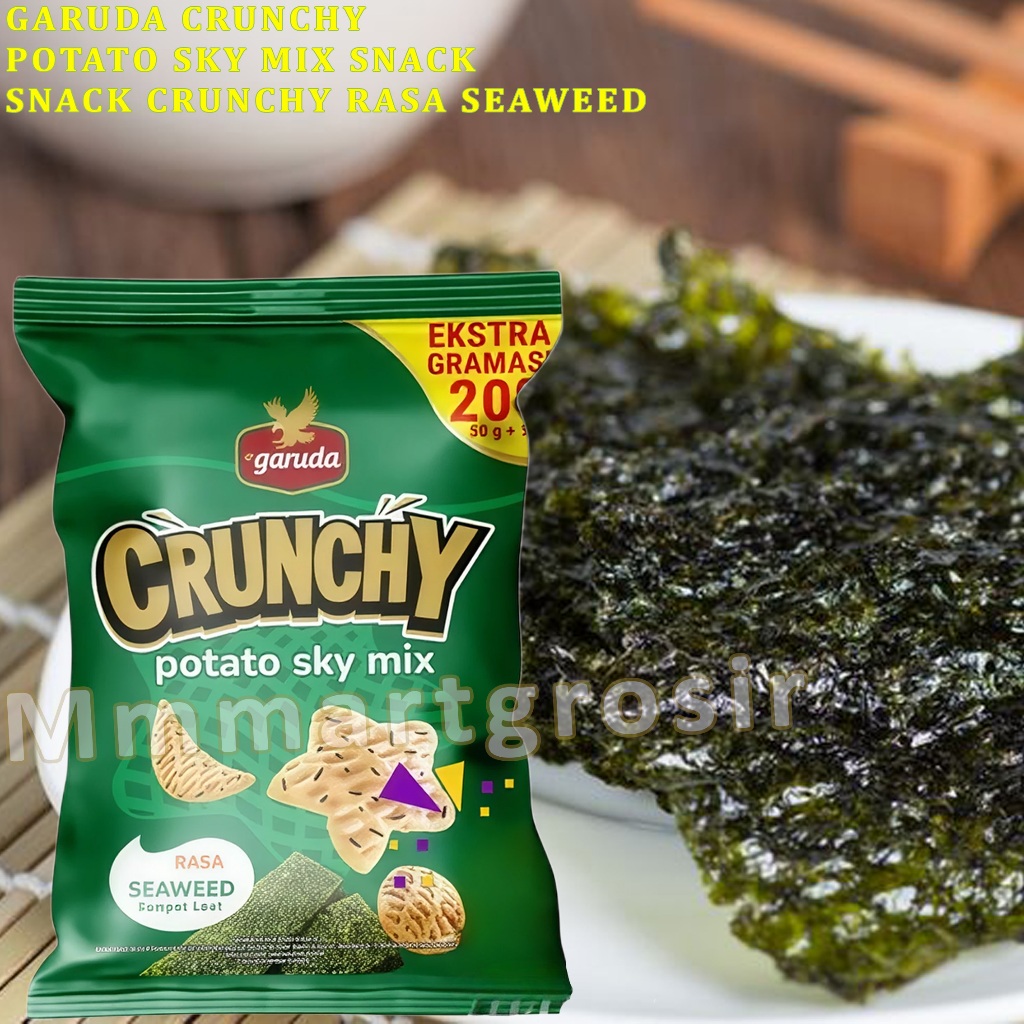 

Garuda Crunchy / Snack Potato Sky Mix / Snack Crunchy Rasa Seaweed / 60gr