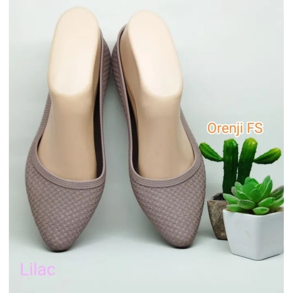 (bisa COD) Sepatu kantor teplek jelly wanita Flatshoes Karis Sepatu flat wanita Sepatu kantoran