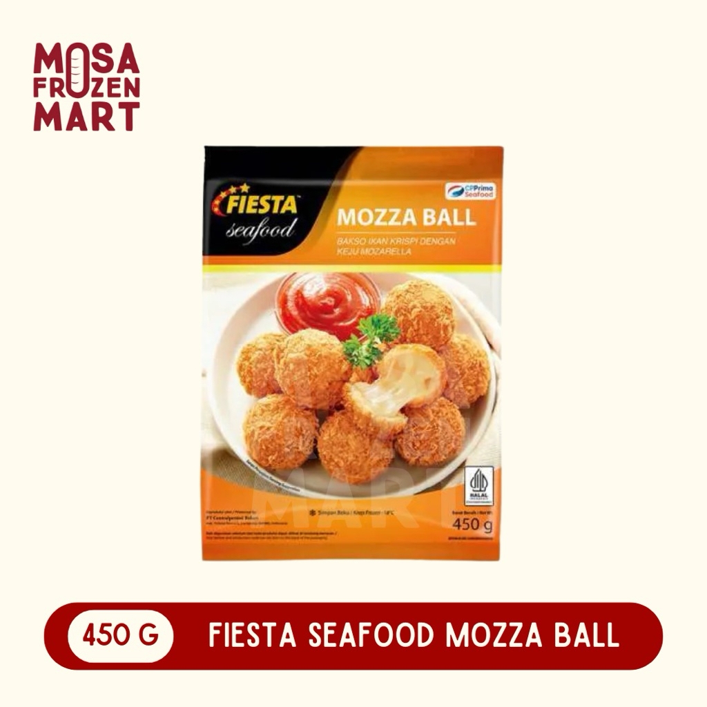

Fiesta Seafood Mozza Ball 450 Gr