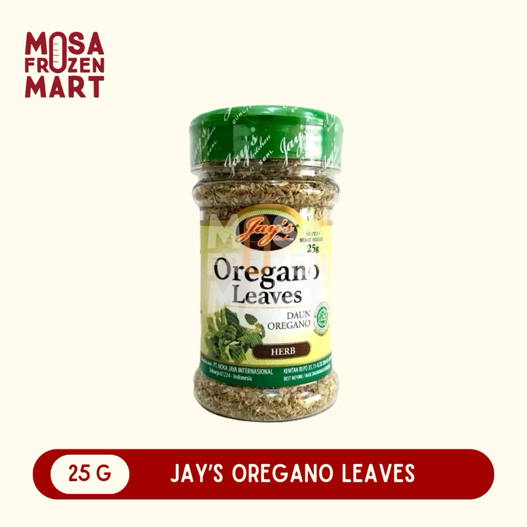 

Jay's Oregano Leaves 25 Gr | Daun Orgeano