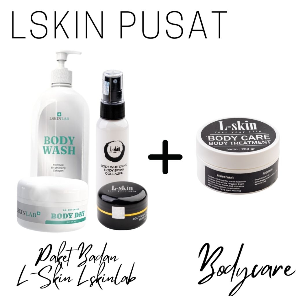 Lskin / L-Skin Paket Badan + BodyCare / Body Care