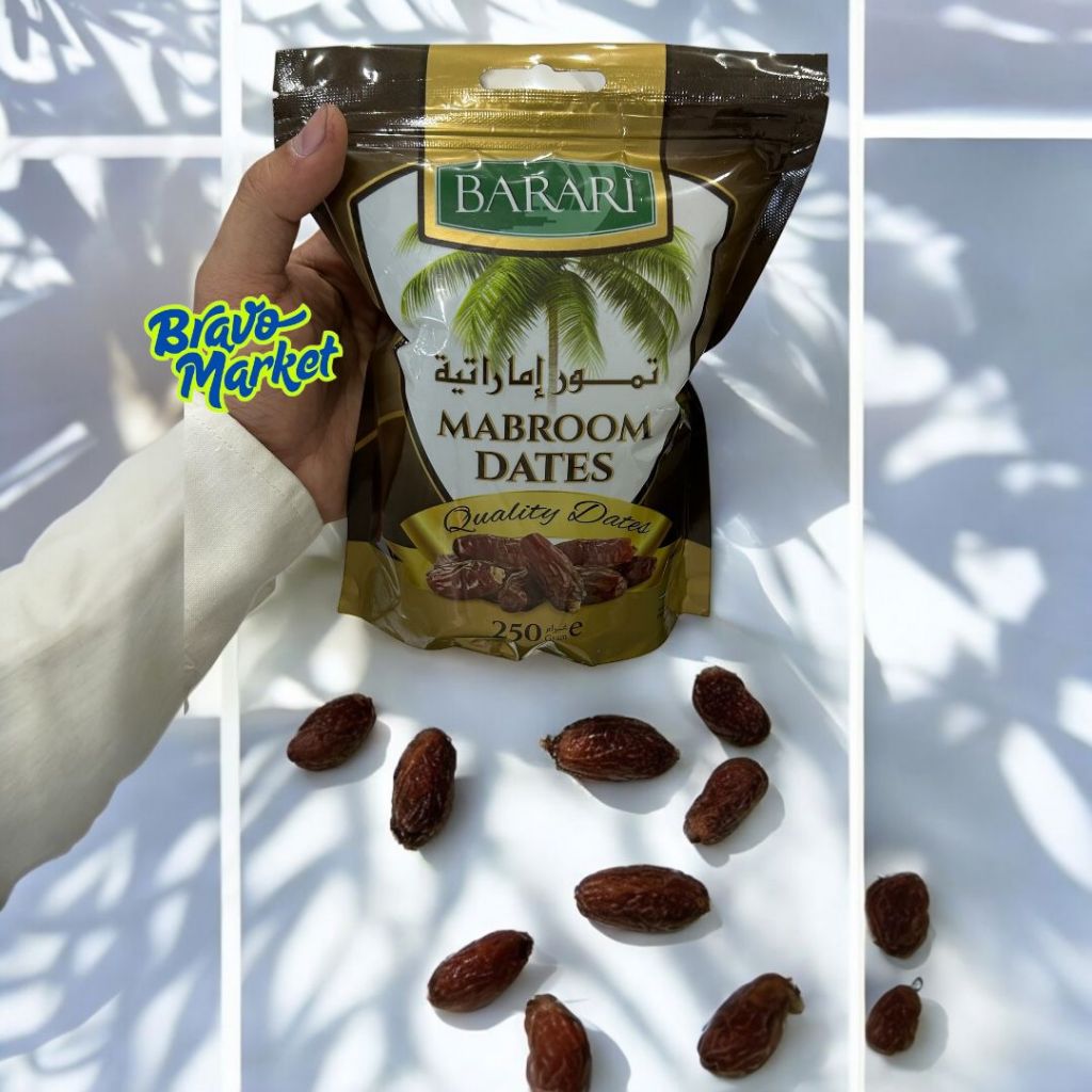 

Kurma Mabroom Barari Pouch 250gr Kurma Oleh-oleh Haji dan Umrah Kurma Barari Original Kurma Uni Emirate Arab Premium Dates High Quality