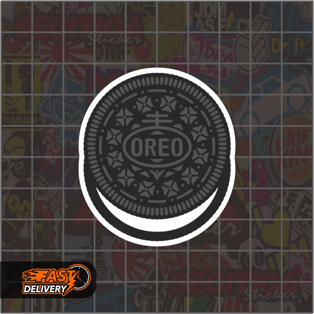 

Sticker Oreo Ukuran 5 x 5.7 Cm