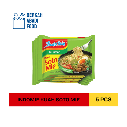 

Indomie Mie Instan Rasa Soto Mie Isi 5 Pcs