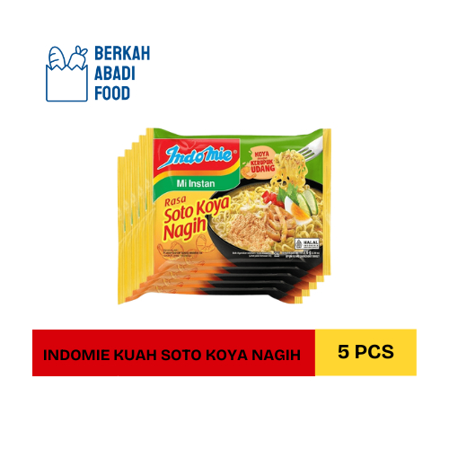 

Indomie Kuah Rasa Soto Koya Nagih 5 Pcs