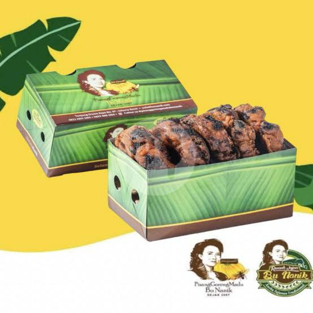 

[ASLI] PISANG MADU/CEMPEDAK/NANGKA BU NANIK ISI 5 PCS/BOX
