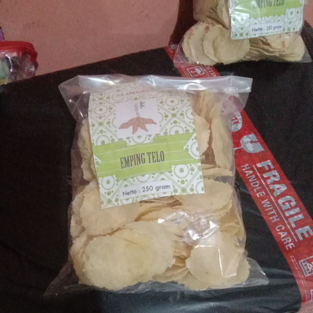 

Emping Singkong 500gr Emping Telo Opak kecil