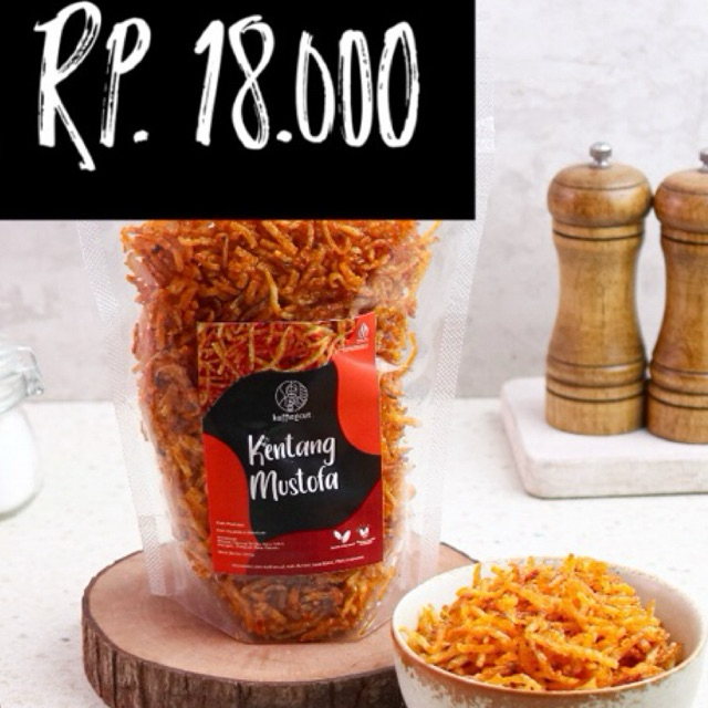 

Kentang Mustofa Pedas Manis Gurih Asin Koffiencut
