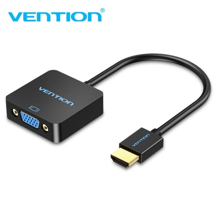 Converter Display Vention HDMI to VGA + Micro USB dan Audio - ACR