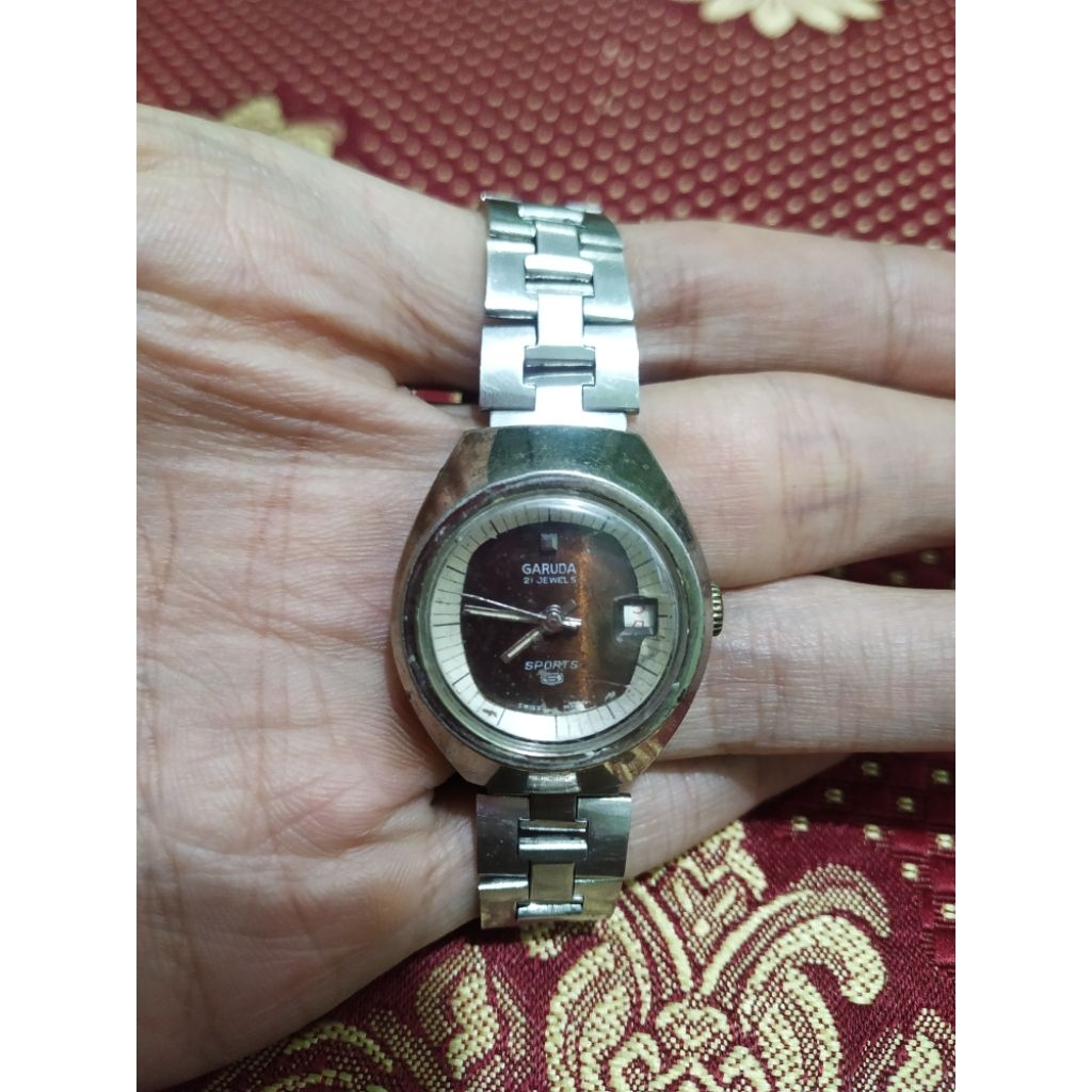arloji jam tangan wanita garuda sport manual winding