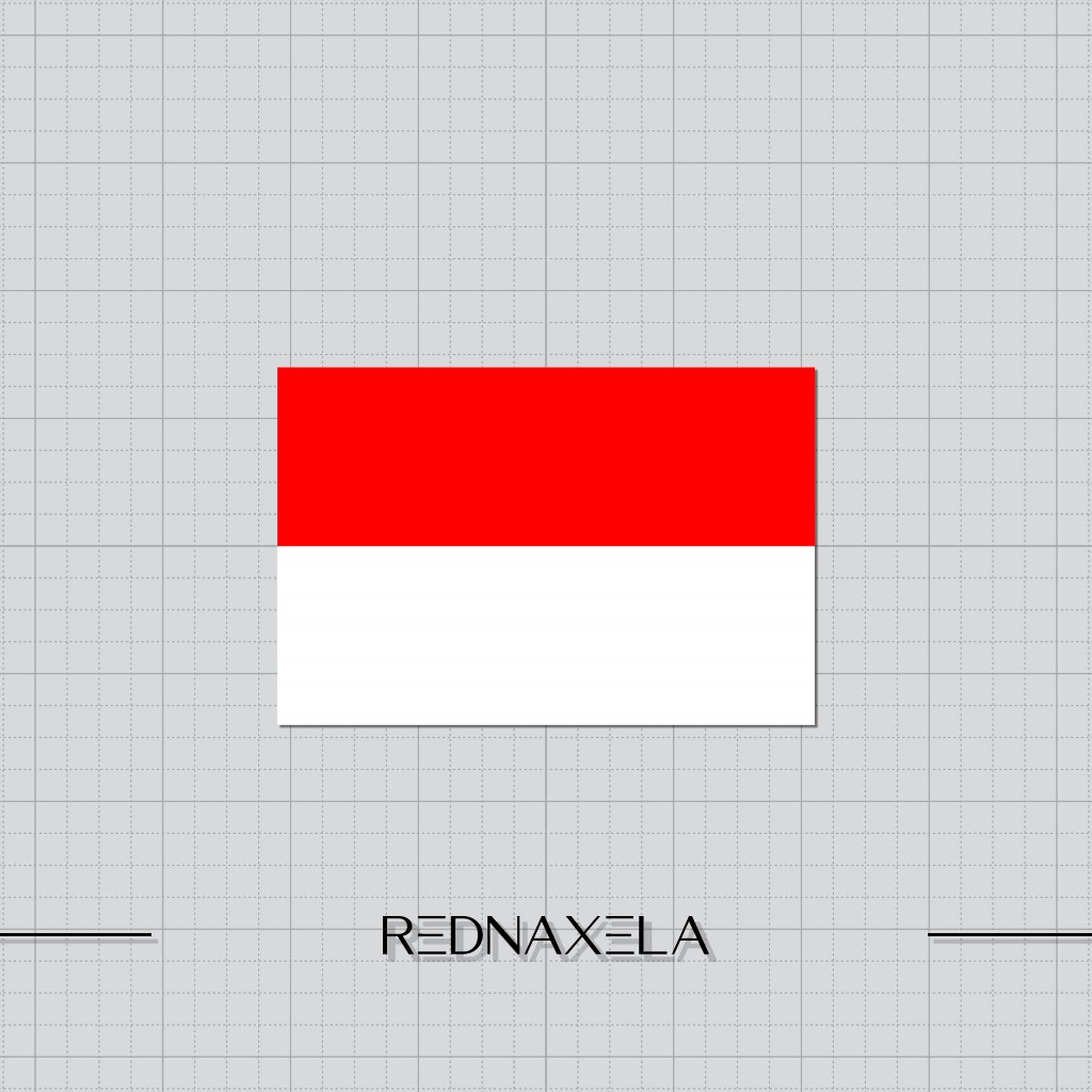 

Stiker Vinyl Indonesian Flag Stiker Koper Outdoor Waterproof Sticker