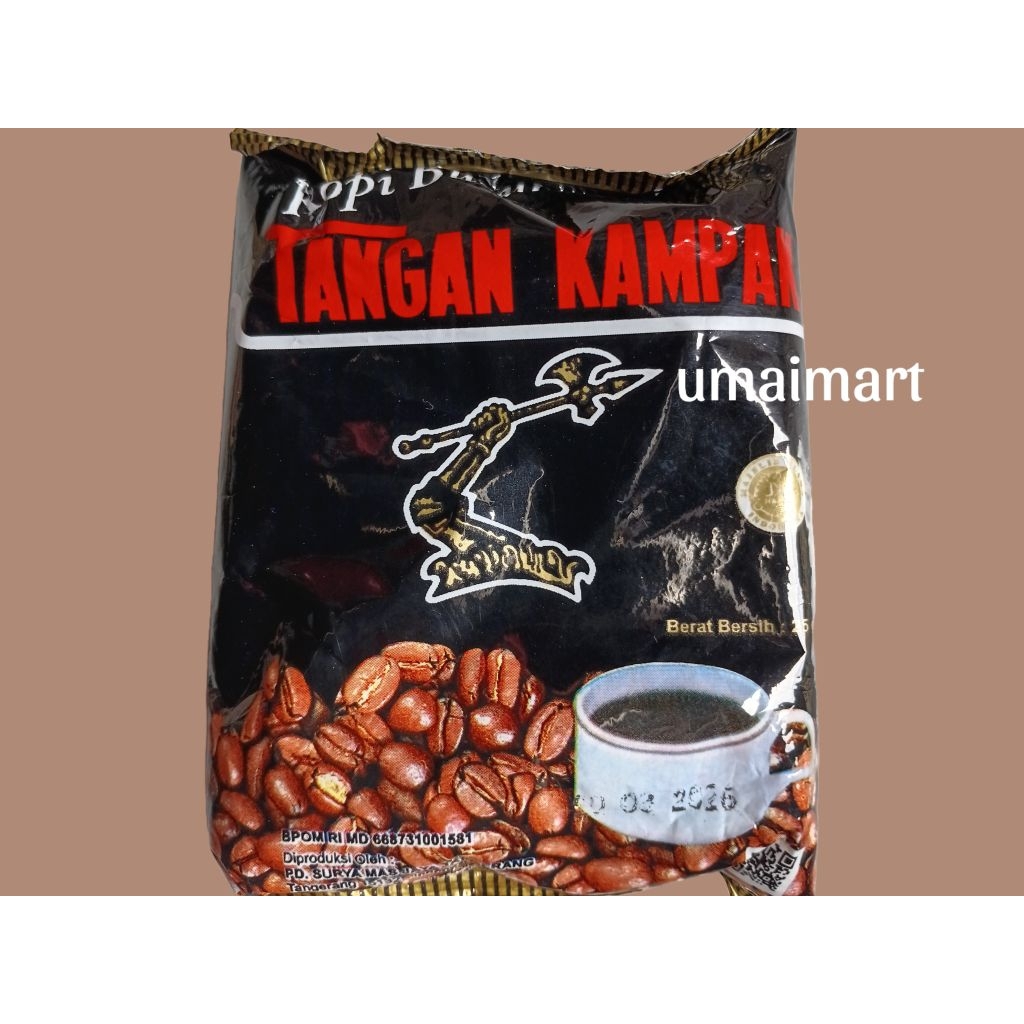 

kopi tangan kampak 1pak isi 10bks