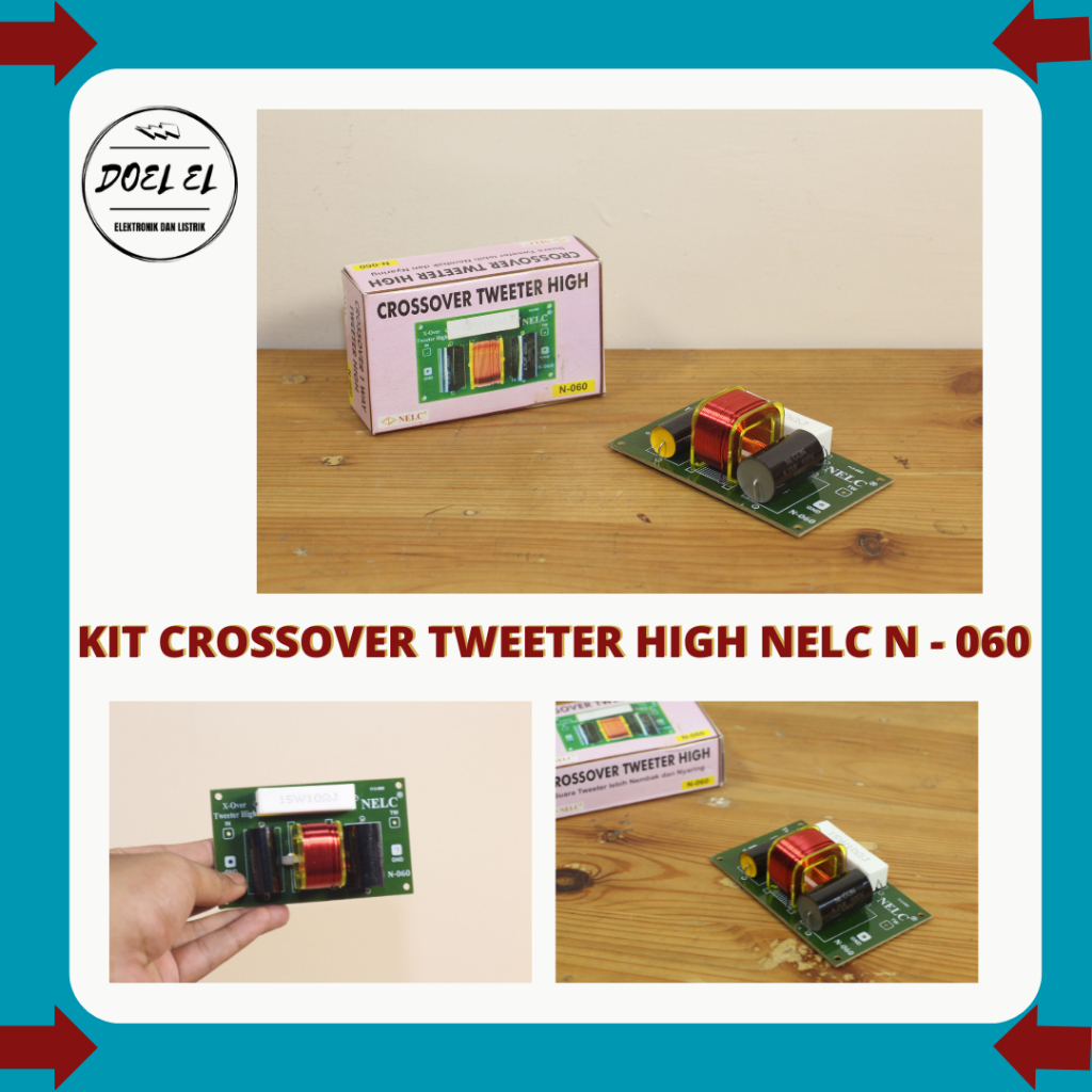 KIT CROSSOVER TWEETER NROTOK NELC N - 060 | KIT CROSSOVER NELC N060