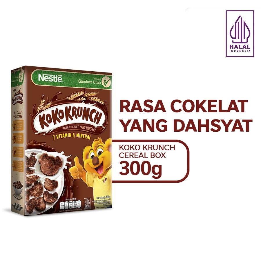 

Nestle KOKO KRUNCH Sarapan Sereal Coklat 300g / Koko Krunch