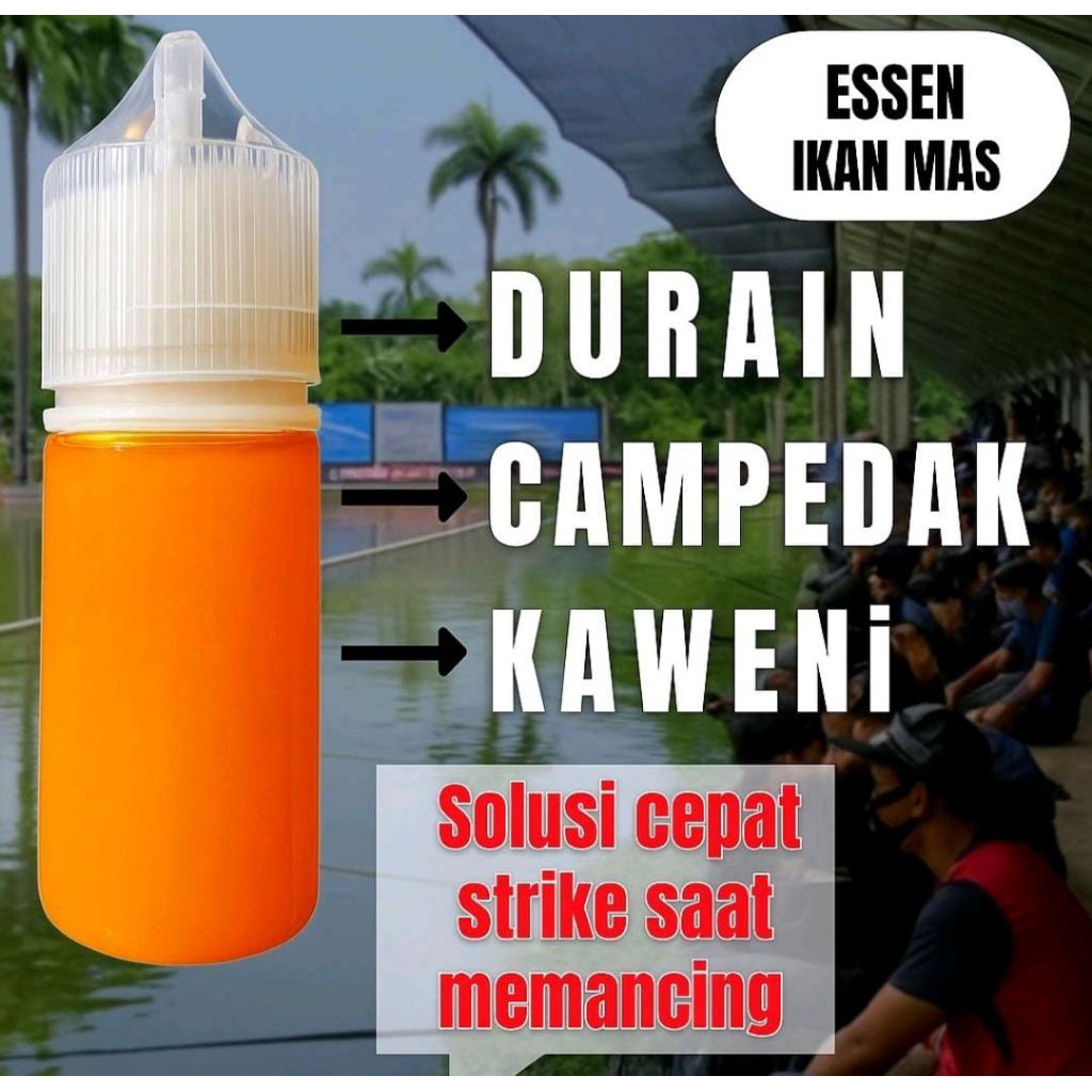 Essen ikan mas aroma durian campedak kaweni eessen oplosan ikan mas essen ikan mas babon essen ikan 