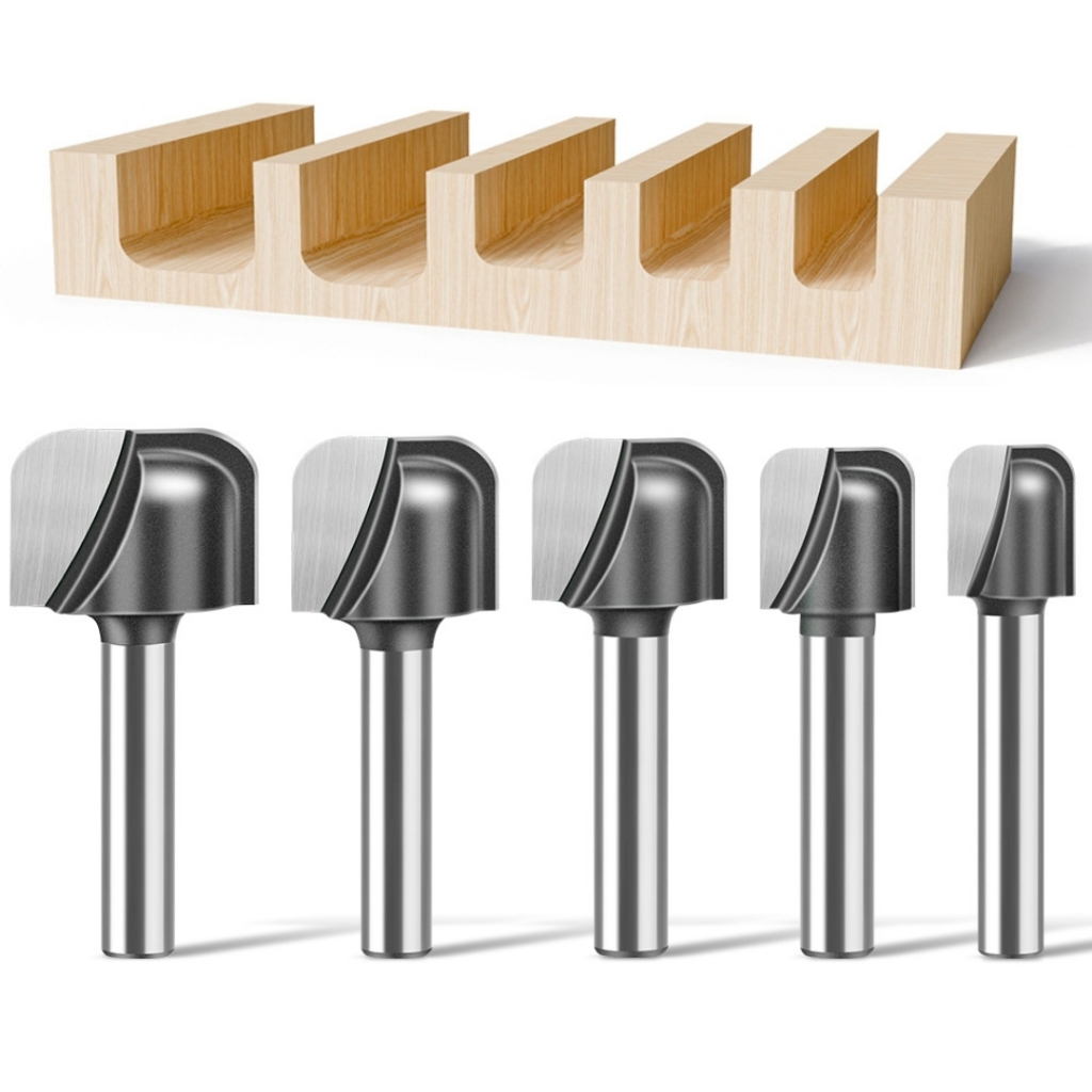 Mata Router Profil Bowl & Tray Router Bit Round Nose Shank 1/4