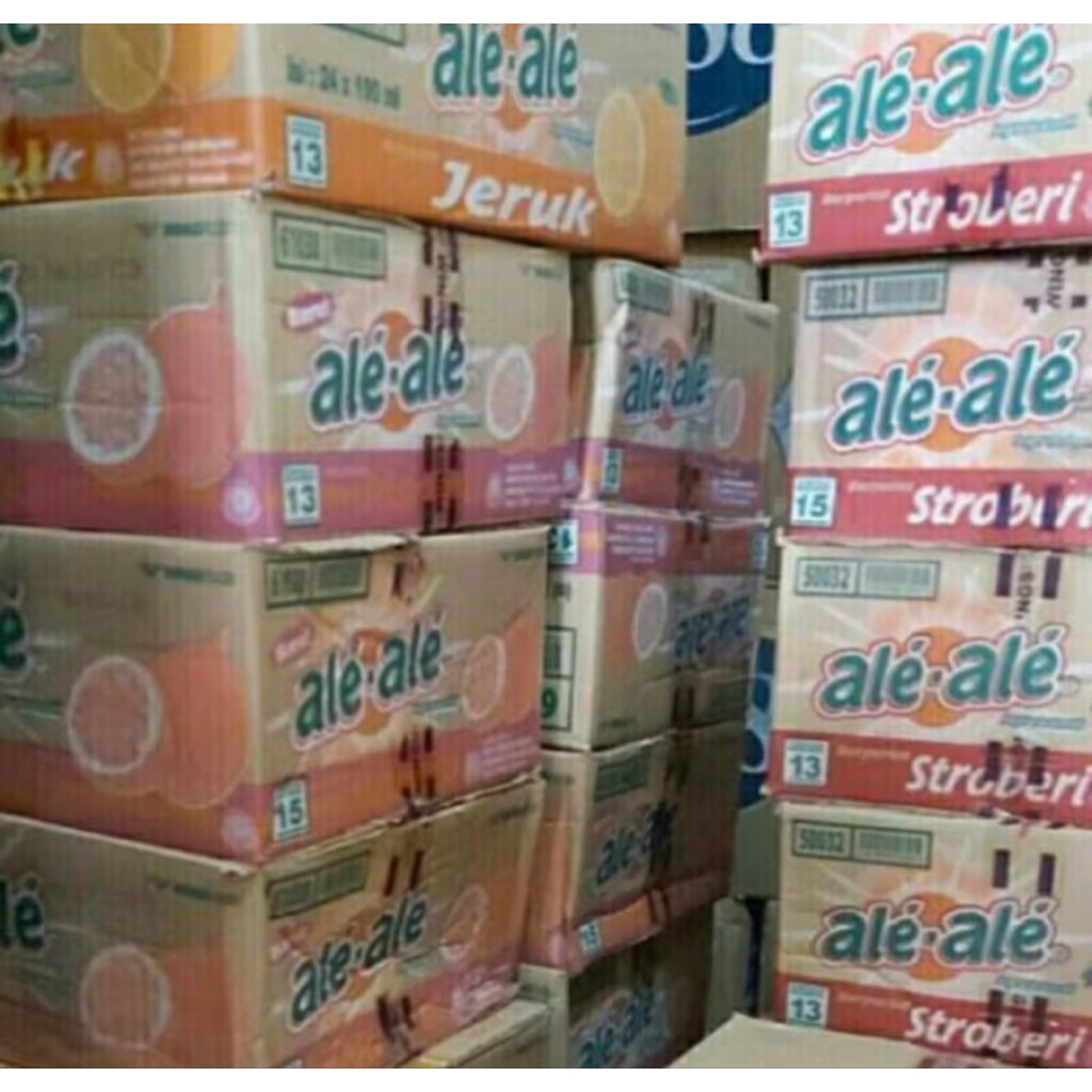 

Minuman Ale-Ale All Varian Rasa 1 Dus 24pcs 180ML