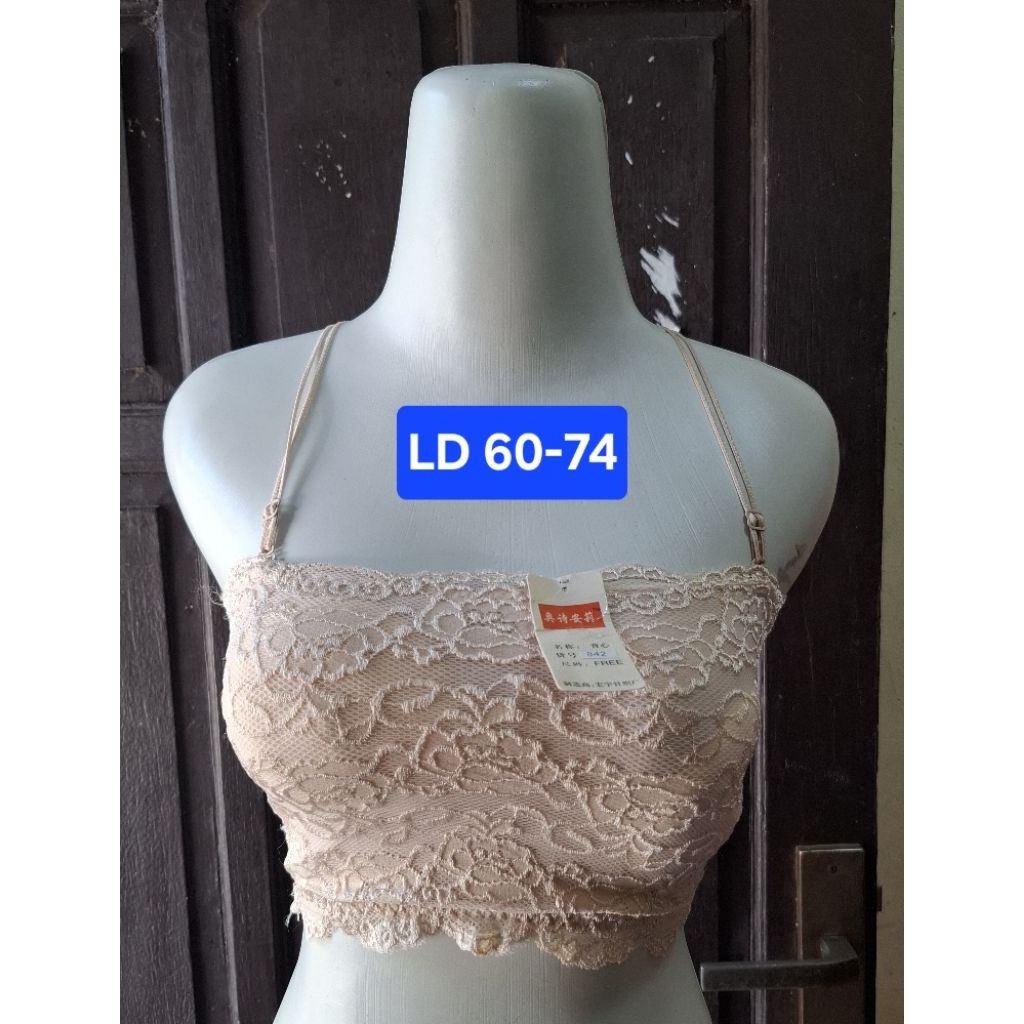 Tanktop Bra Tali Kecil Renda
