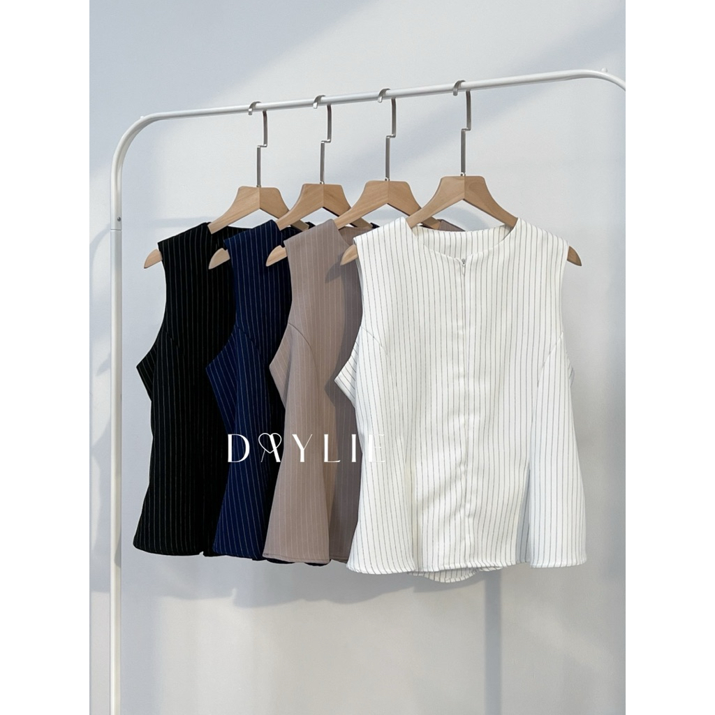 Seniya Wool Stripe Top