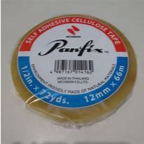 

Panfix Isolasi Tape 1/2 x 72 Yards Celotape Selotip bening