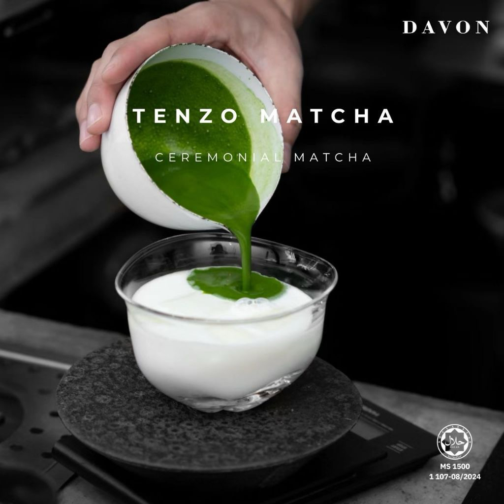 

Davon - Matcha Tenzo Ceremonial Matcha 100% Pure Matcha Powder (HALAL)