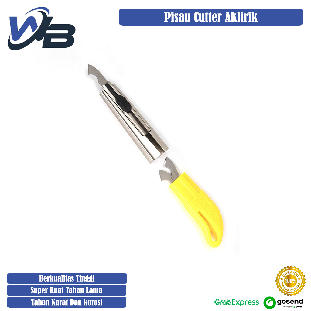 

Pisau Cutter Akrilik/Pemotong Akrilik Acrylic Cutter Alat Pemotong HPL PVC Plexyglass Pisau tebal gambar kertas