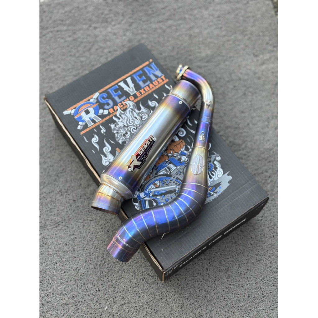 KNALPOT KOMPETISI SANBLUE ORIGINAL RSEVEN
