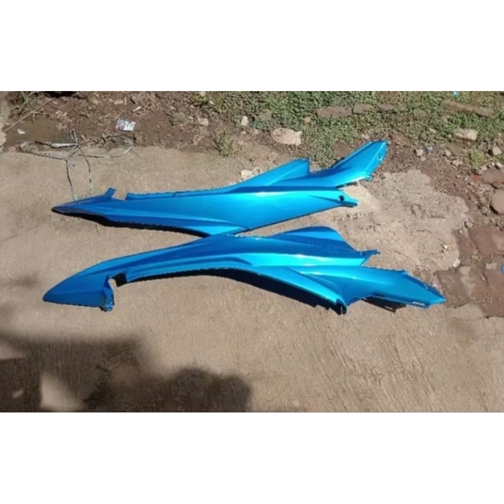 Cover body belakang motor Suzuki Satria Fu facelift Warna BIRU