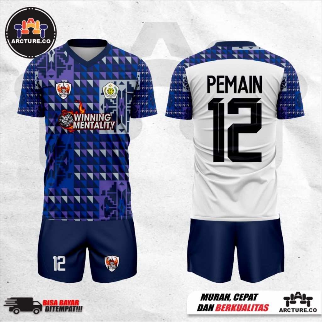 Jersey Futsal/Jersey Sepak Bola Desain Custom