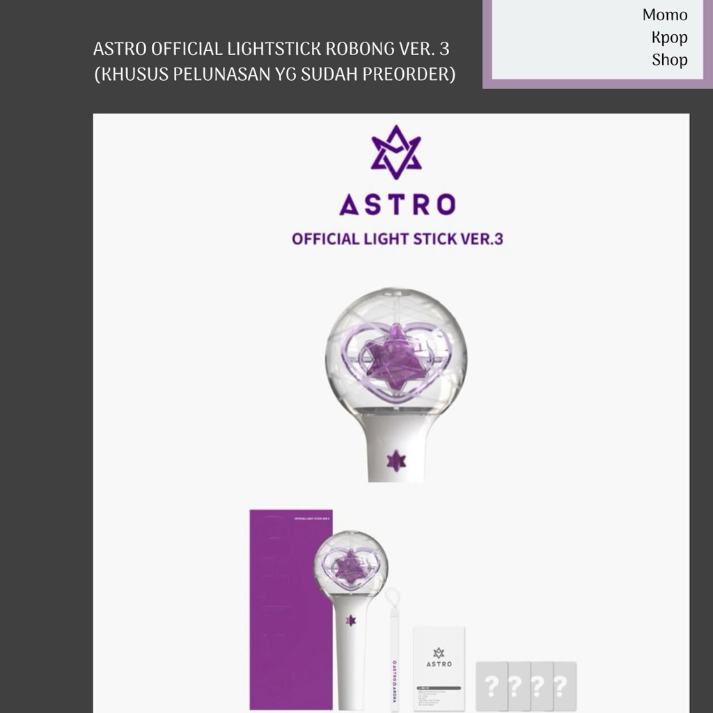 ASTRO Official Lightstick Robong Ver.3