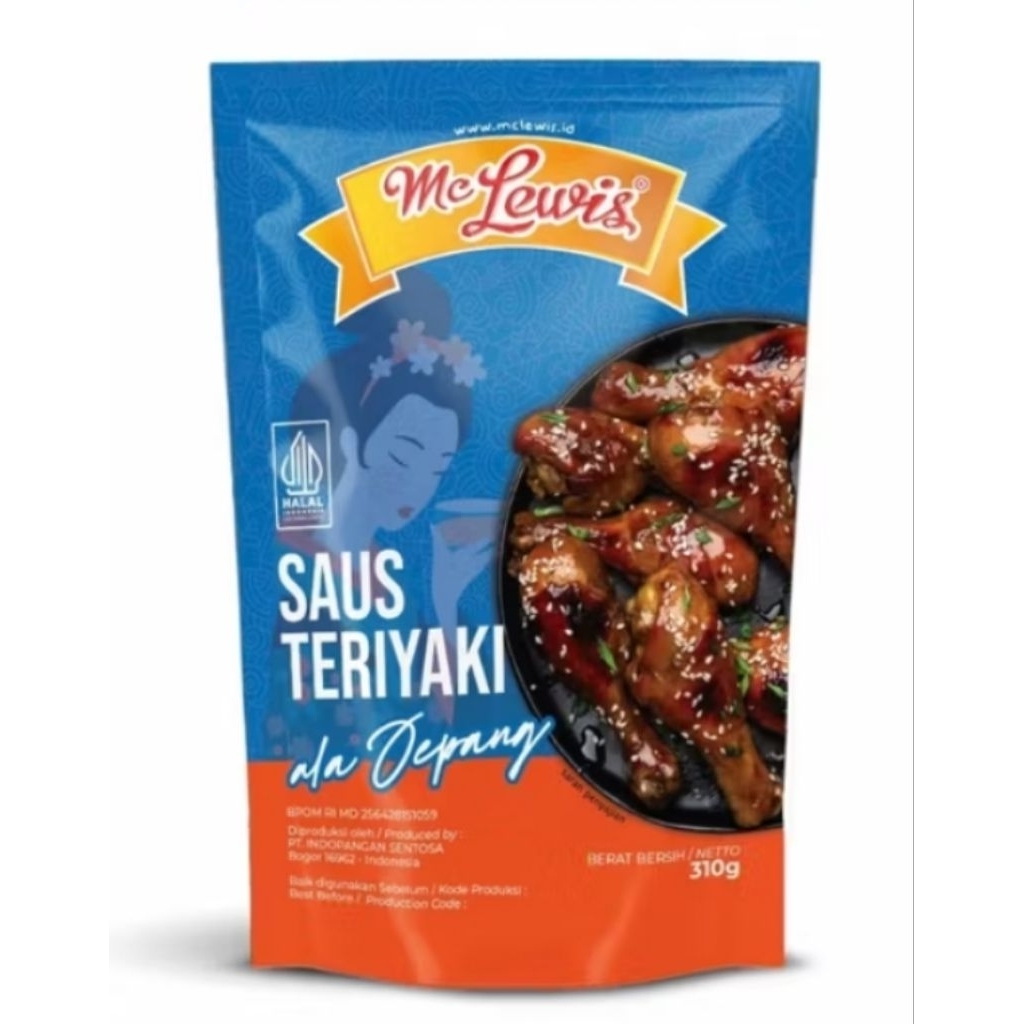 

MC Lewis Sauce Teriyaki 310 gr