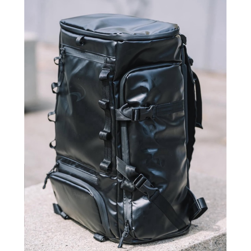 tas sepatu roda by flying eagle tech backpack black