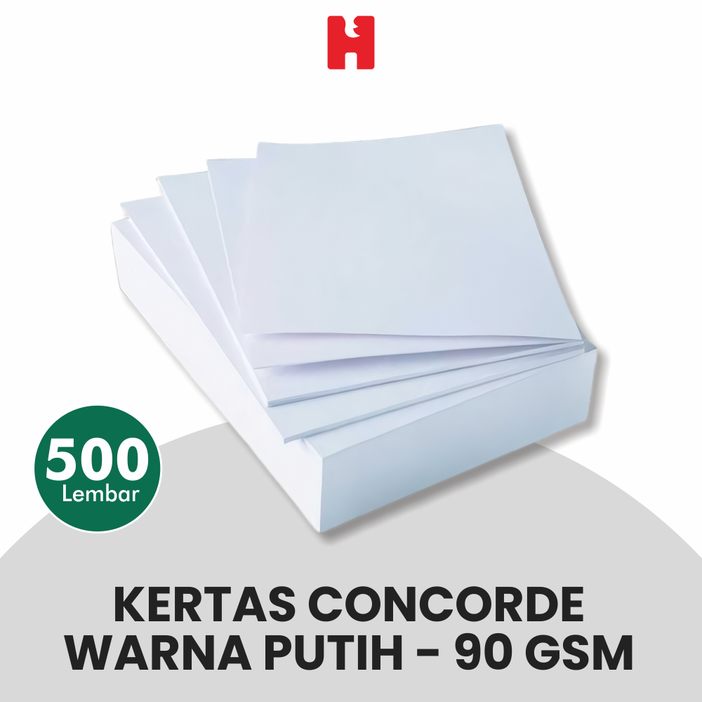 

Kertas Concorde 90 GSM/Gramasi - Isi 500 Lembar