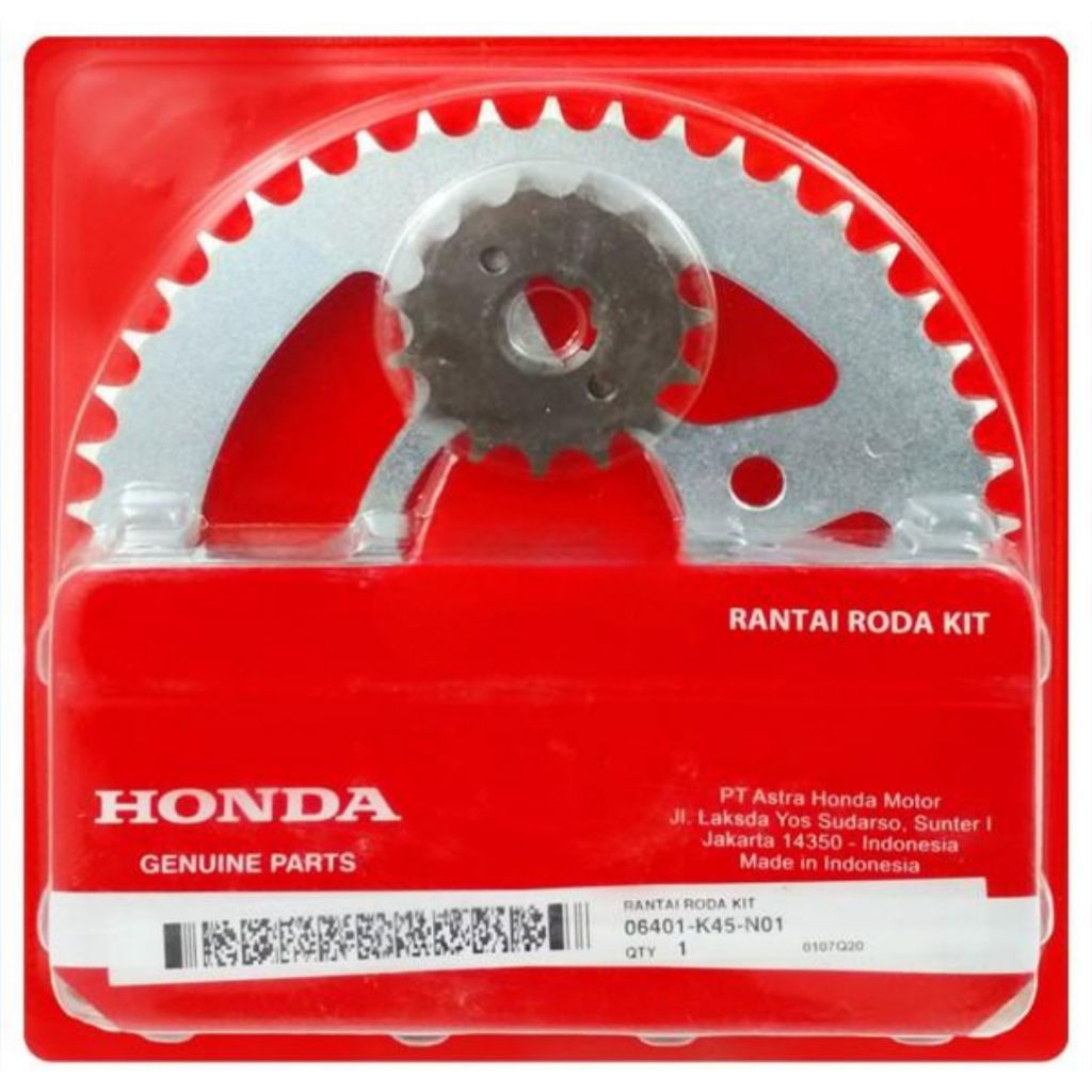 Gear Set, Drive Chain Kit Honda CB150 StreetFire
