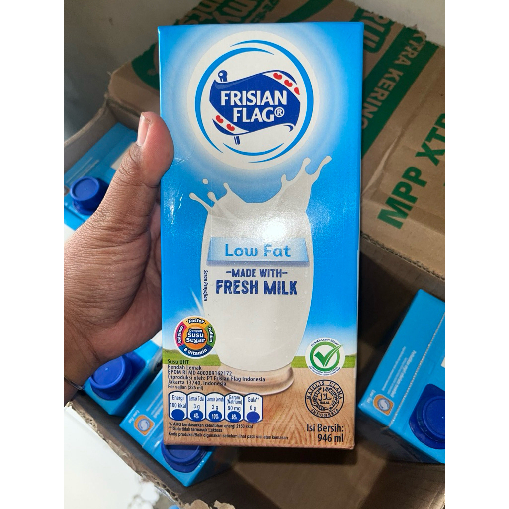 

Frisian Flag Family UHT Low Fat 946 ml exp nov 2025