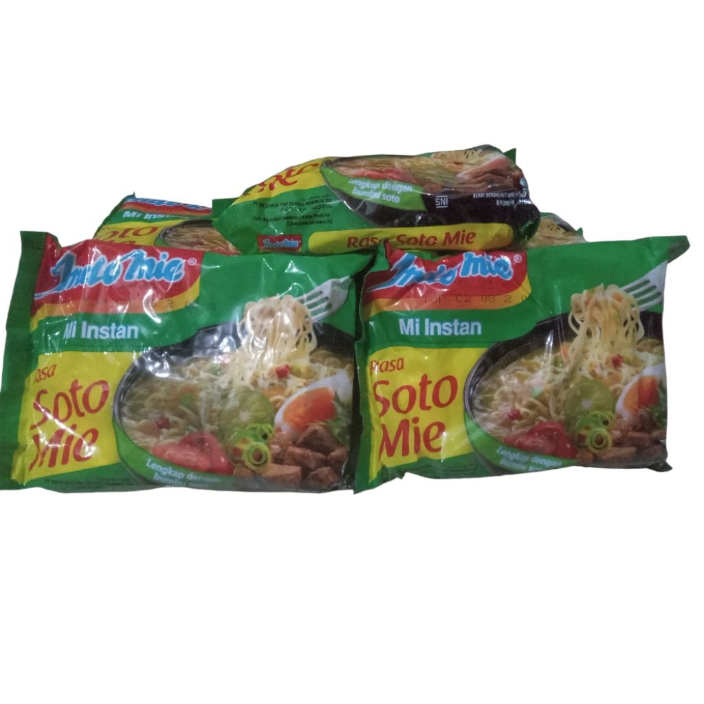 

30 bungkus indomie rasa soto