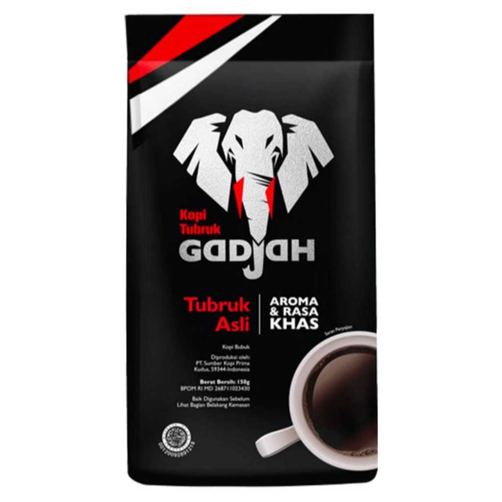 

Kopi Tubruk Gadjah Tubruk Asli Aroma dan Rasa Khas 138g