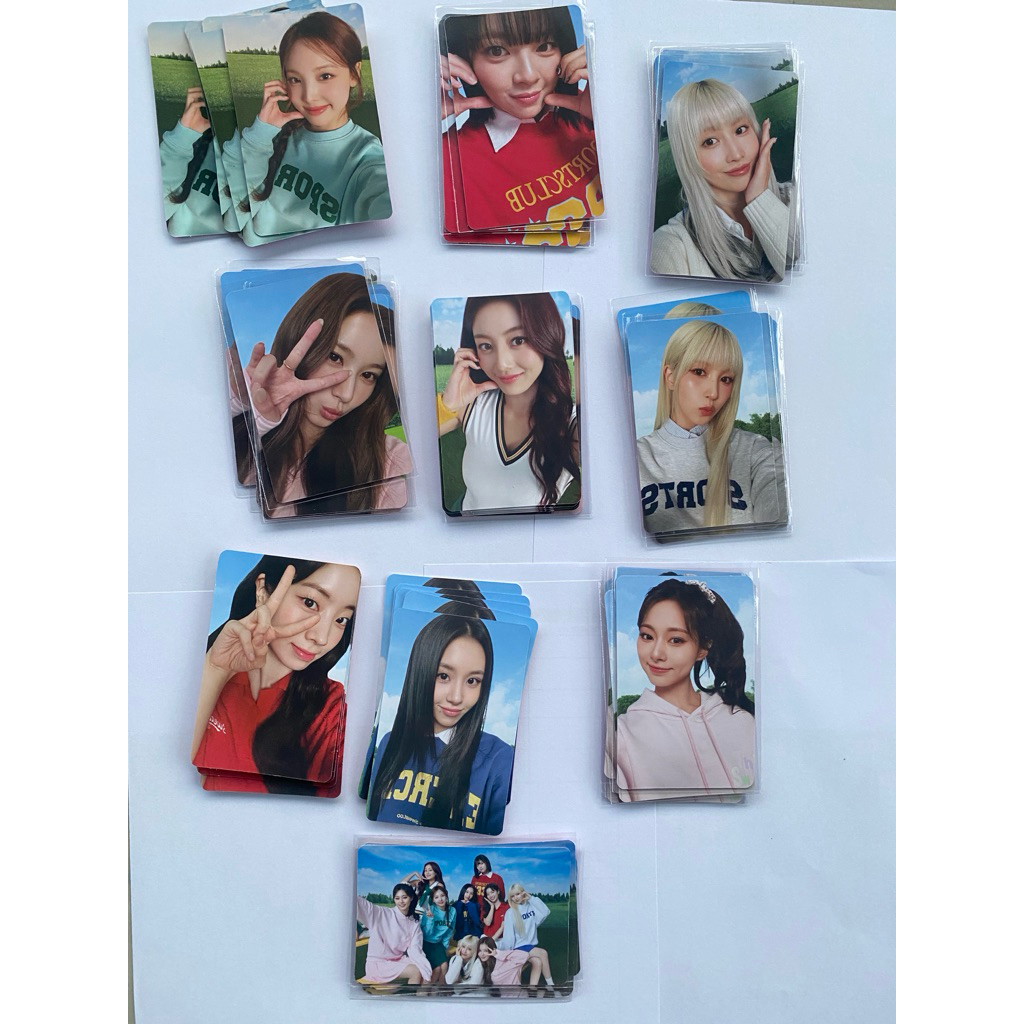 official twice richeese photocard nayeon jeongyeon momo sana jihyo mina dahyun chaeyoung tzuyu