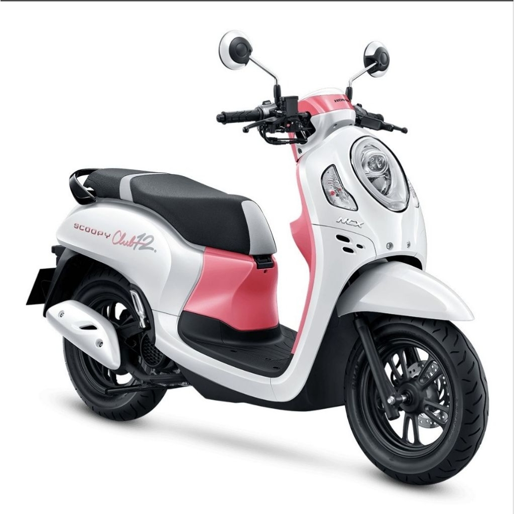 STRIPING STICKER SCOOPY ALL NEW 2021-2022-2023 TRANSPARAN STYLE VIETNAM ELEGANT MOTIF PINK SIMPEL