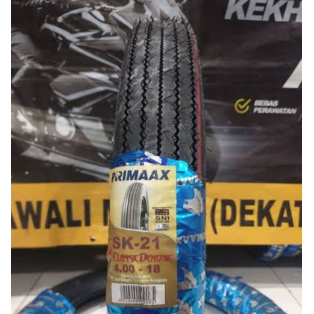 Ban Luar Primax 400-18 SK21 Classic Demonic Tubetype SK51 Primax