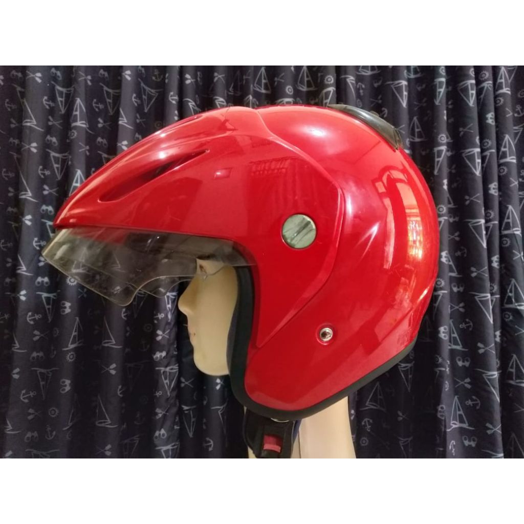 HELM INK CX22 MERAH ORIGINAL