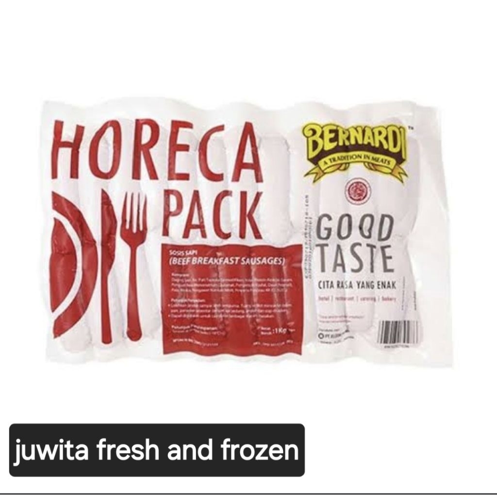 

SOSIS BERNARDI HORECA PACK 1KG