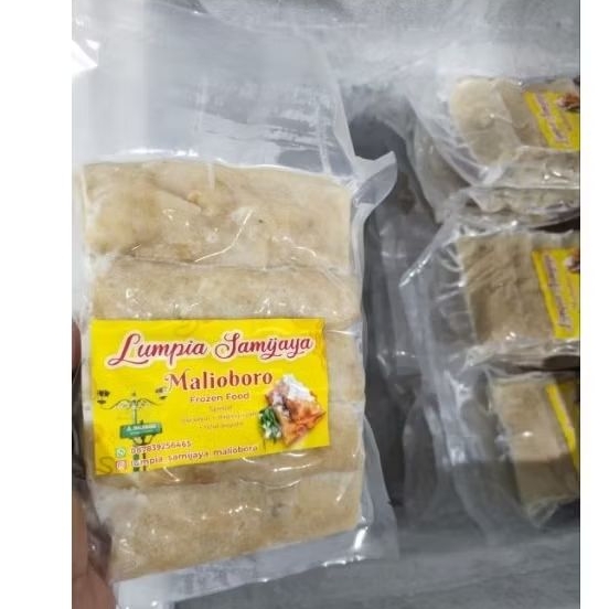 

Lumpia Samijaya Malioboro Spesial Frozen isi 10 pcs (KHUSUS INSTAN/SAMEDAY)