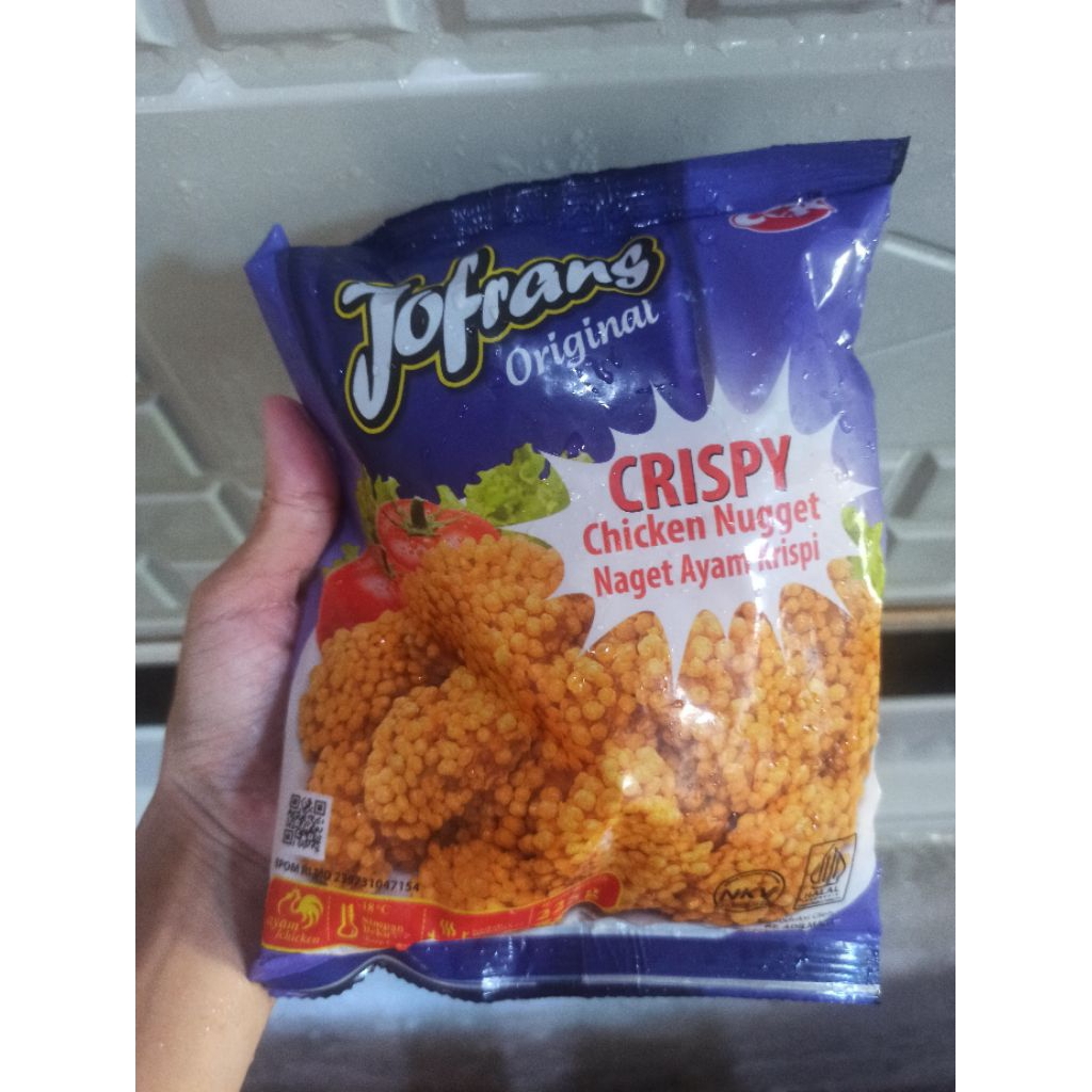 

Titik Frozen | Jofrans Crispy Chicken Nugget Naget Ayam Krispi 225gr