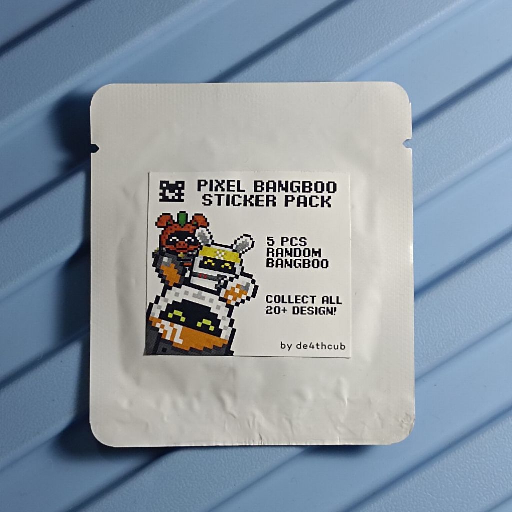 

[D4C] Sticker Gacha Pack Pixel Bangboo Zenless Zone Zero Fanmerch